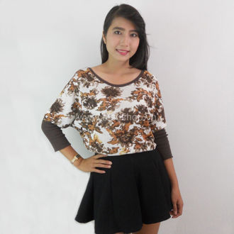 Hình ảnh củaÁo thun cotton len cánh dơi 221016