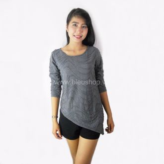 Hình ảnh củaÁo thun hoa vân nổi A0002 (HẾT HÀNG)