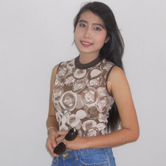 Áo thun gân 241007