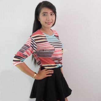 Hình ảnh củaÁo thun cotton len dài tay 241008