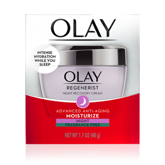 Kem dưỡng ban đêm Olay Regenerist Night Recovery, tăng cường độ ẩm, tái tạo các tế bào da và ngăn ngừa da chảy xệ (Xách Tay Chính Hãng)